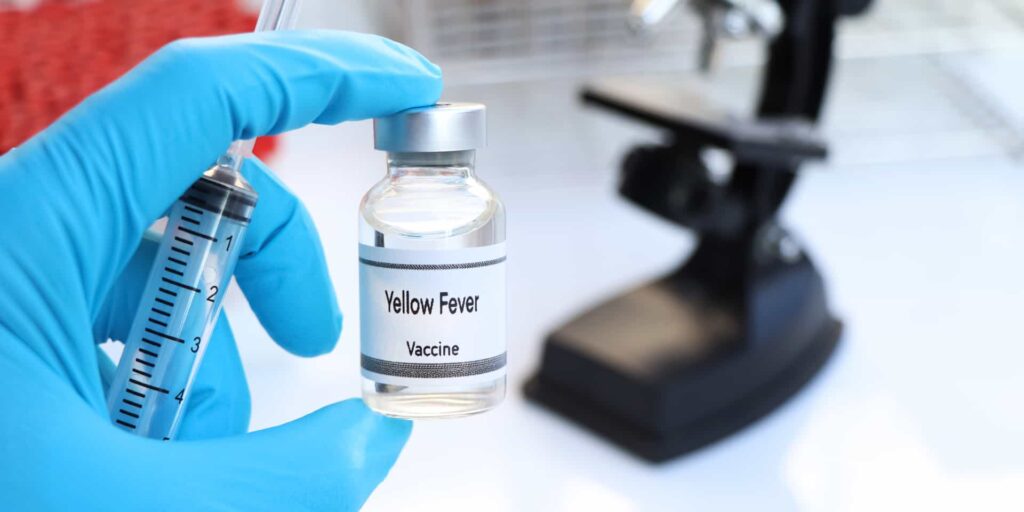 WHO yellow fever certificate proof of vaccination